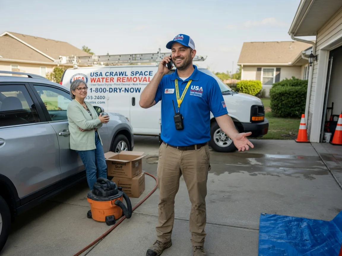 Crawl Space Water Removal Half Way, MO FAQs